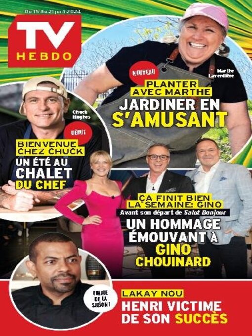 Title details for TV Hebdo by TVA Publications Inc. - Available